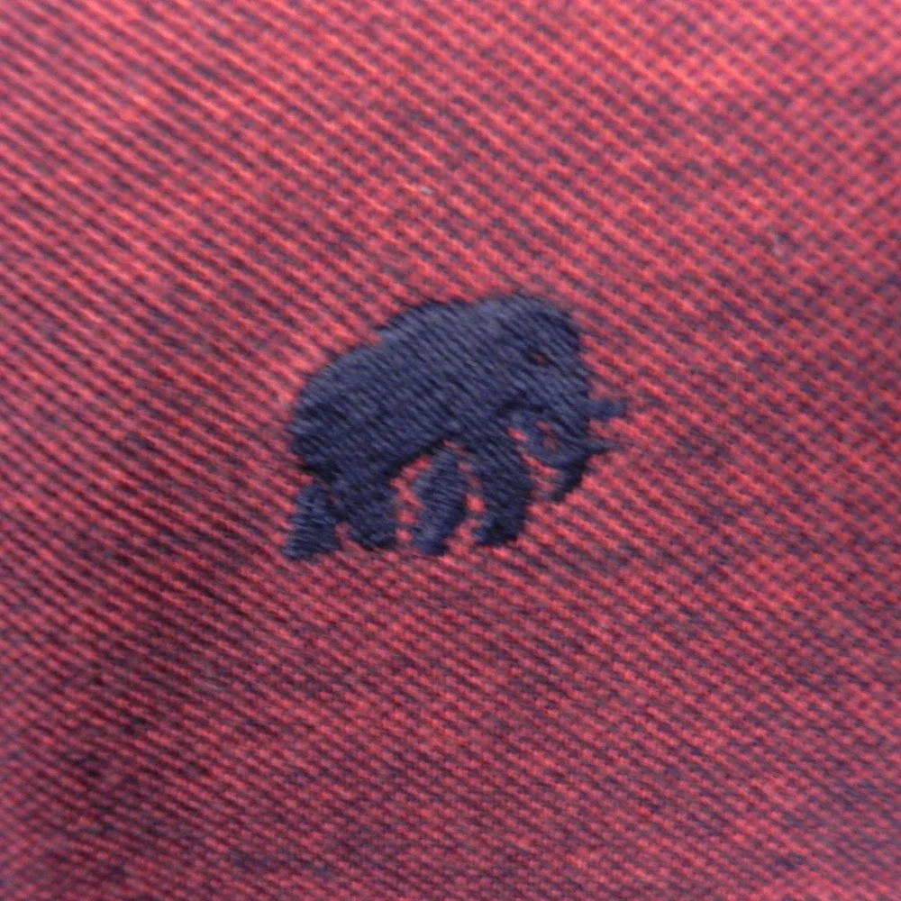 Banana Republic Polo Shirt Mens Large Golf Casual Knit Logo Red Short Sleeve